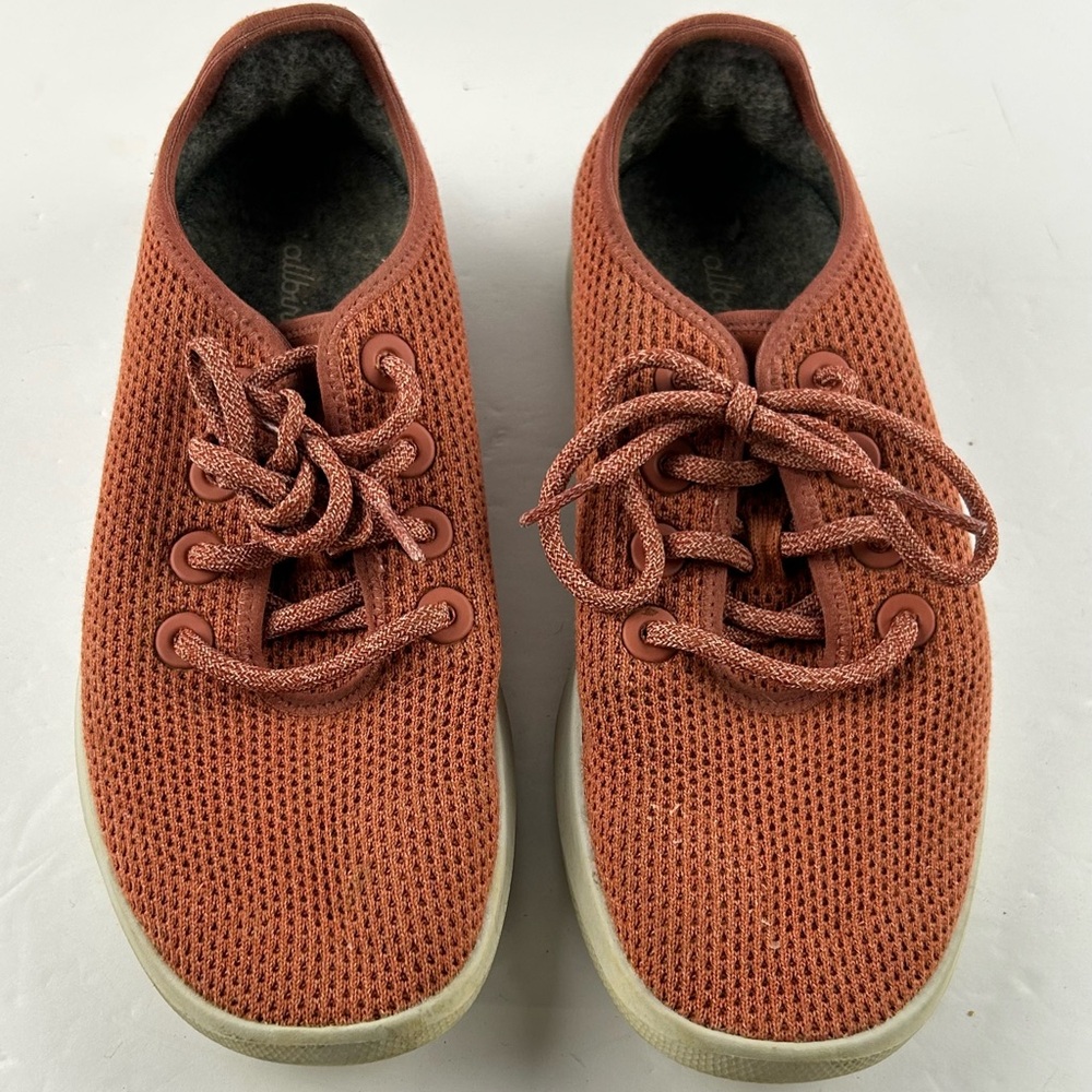 Allbirds Tree Runners Sneakers, Burgundy Women’s Size 8